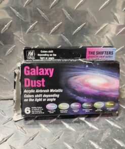 Galaxy dust acrylic airbrush metallic paint set