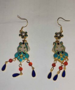 Blue Red Pearl... stamped 925