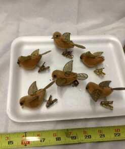 Vintage Bird Ornaments