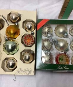 Vintage Glass Christmas Ornaments