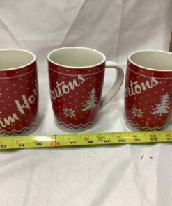 Tim Hortons “Sweater” Mugs (3)