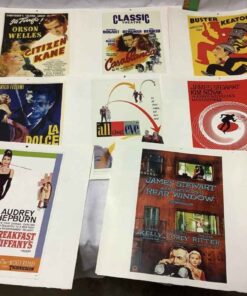 Classic Movie Poster Calendar Pages