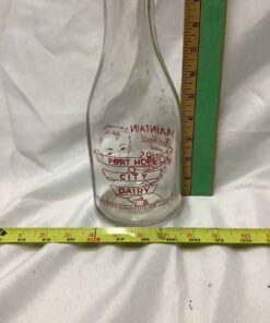 Silk-screen Milk Bottle - Pot Hope City Dairy