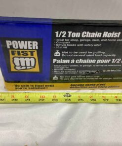 Power Fist 1/2 ton Chain Hoist