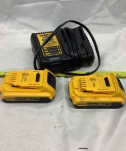 DeWalt 20v Batteries (2) and charger 2.0amp