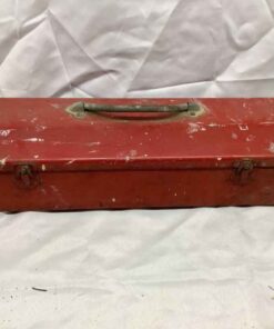 Red Metal Tool Box