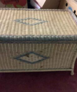 Wicker Storage Bench