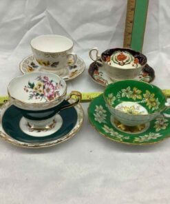 Cups and Saucers (4)