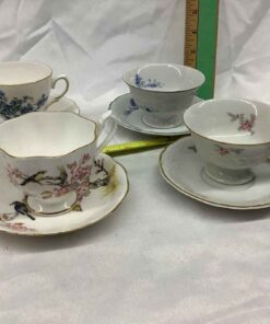 Cups and Saucers (4)