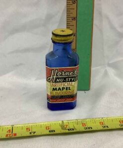 Cobalt Blue Horns Nu-Style Maple Flavoring Bottle