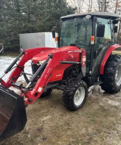 2014 Massy Ferguson 1742 Diesel Tractor with 125 loader, Cab, Heat and Air. No HST