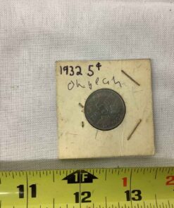 1932 Canada 5 cent Coin