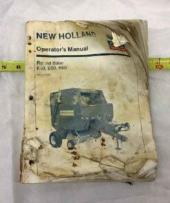 New Holland Round Baler Operators Manual