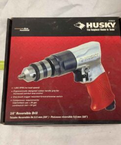 Husky Air-powered 3/8” Reversible Drill