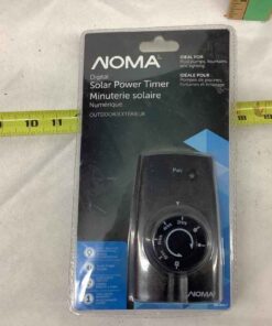 Noma Solar Powered Timer