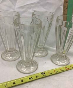 Vintage Milk Shake Glasses