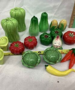 Novelty Vegetable Salt and Peppers