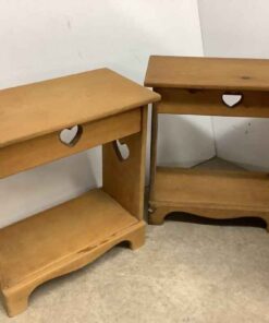Pair of Pine Endtables