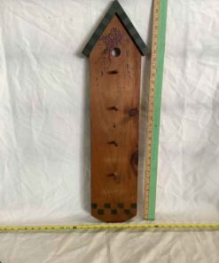 Folk Art Pine Peg Hanger