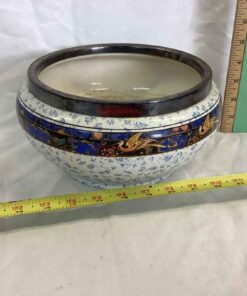 Winton Ware “silver” rimmed Bowl