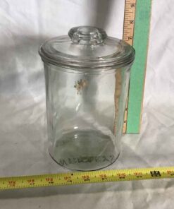 Wrigleys Spearmint Glass Container
