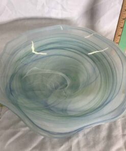 Swirl pattern Art Glass Bowl