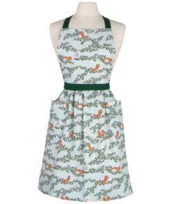 Forest Fete squirrel baking apron