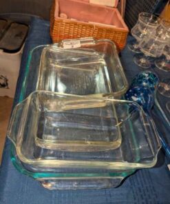 Anchor ovenware and assorted Glass bakeware