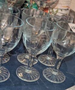 Cornflower pattern Stemware