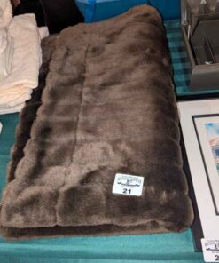 Faux Fur Throw