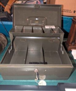 Cole of New York Vintage Cash box with key