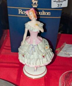 Floral Staffordshire Lace "Doreen" Figure