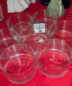 Glass dessert/salad Bowls