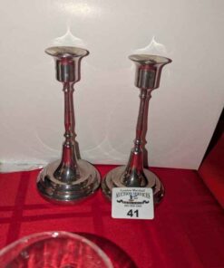 Silver plated Candle Stick holders
