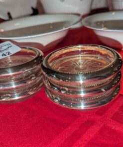 Silver plated Coaster set