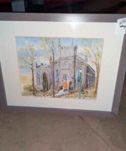 St. John United Church Brockville Framed Watercolor print