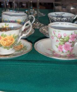 Royal Albert, Royal Stafford & Royal Grafton Tea cups/saucers