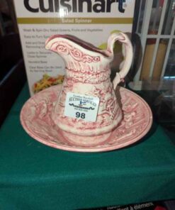 Wash Bowl and pitcher
