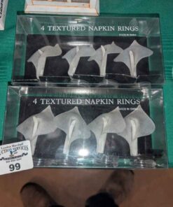 Textured Napkin rings