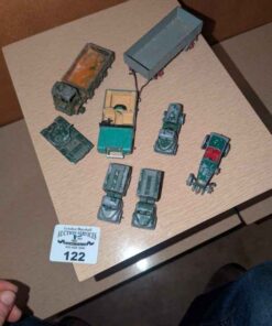 Lesney & Dinky Model army vehicles