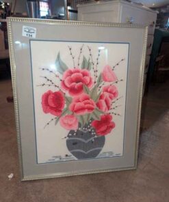 Large Floral Bhunka embroidery