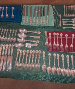 Birk's Regency Plate Flatware Large Set