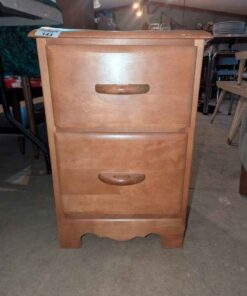 Two Drawer Side Table/night stand