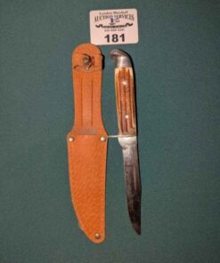 Knife and sheath