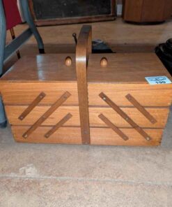 Sewing Cabinet and contents