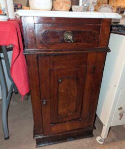 Antique Cabinet with marble top