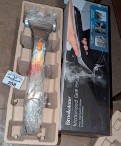 Brookstone motorized Grill brush