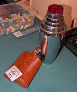 Flask and Cocktail shaker
