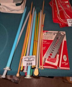 Knitting needles