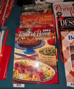 Taste of Home annual Cookbooks